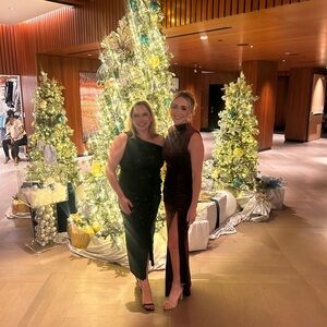 Lulu's Burgundy velvet Holiday Dress